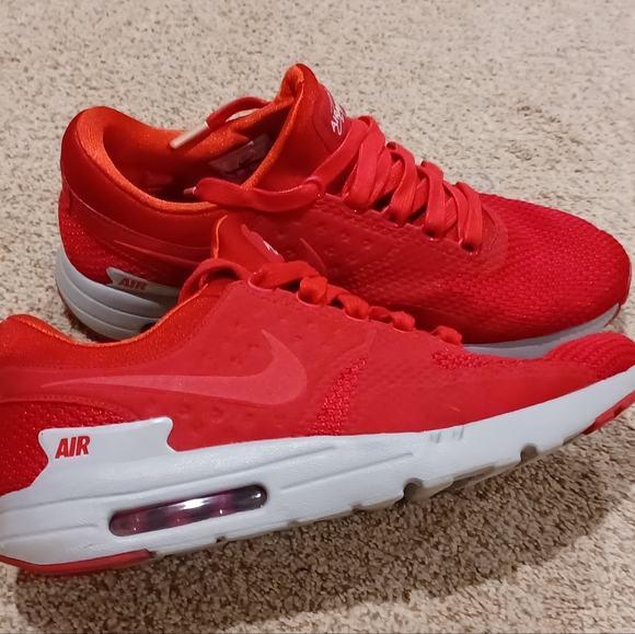 Nike Air Max Zero Premium Gym Red Size 11 881982-600 - Picture 1 of 10